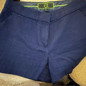 C. Wonder Textured Navy Women's Shorts